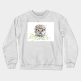 Hedgehog portrait Crewneck Sweatshirt